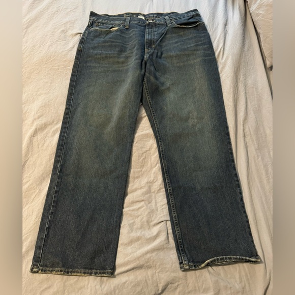 Roebuck & Co. Relaxed Fit Jeans Men's Size 38x30* Blue Straight Dark Wash‎ Denim - Picture 5 of 6